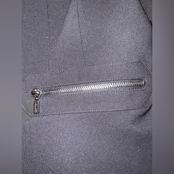 Calvin Klein black peplum blazer | Size 4 | EUC - Picture 9 of 13